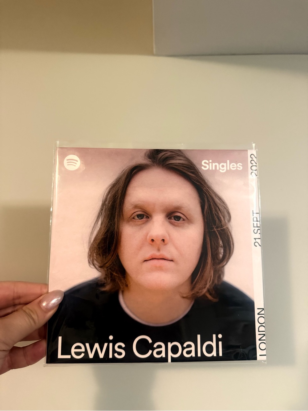 Lewis Capaldi 7” Spotify Singles Vinyl Record